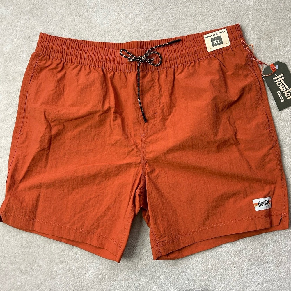 Howler Bros Salado Shorts Mens XL Adobe Hybrid Drawstring Nylon Hiking